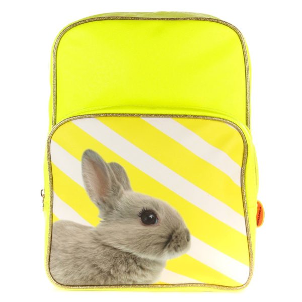 Rugzak Konijn fluor geel