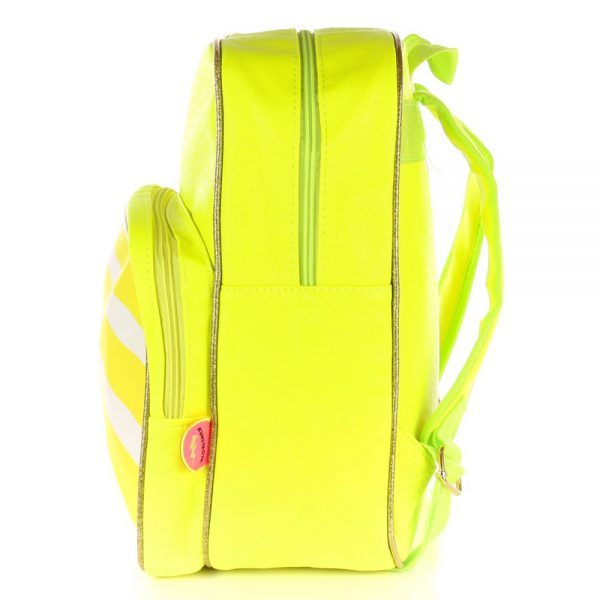 Rugzak Konijn fluor geel - Afbeelding 2