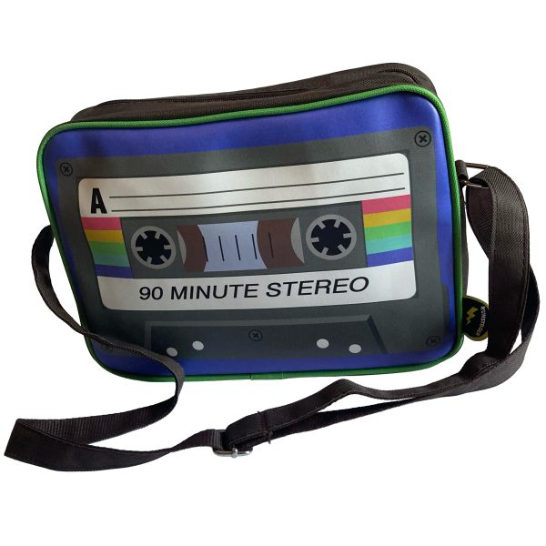 Schoudertas medium Cassette bandje