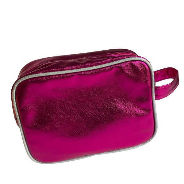 Toiletry bag  Cat with glasses Pink - Image 5