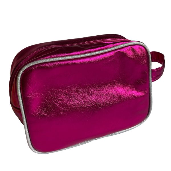 Toiletry bag  Cat with glasses Pink - Image 4