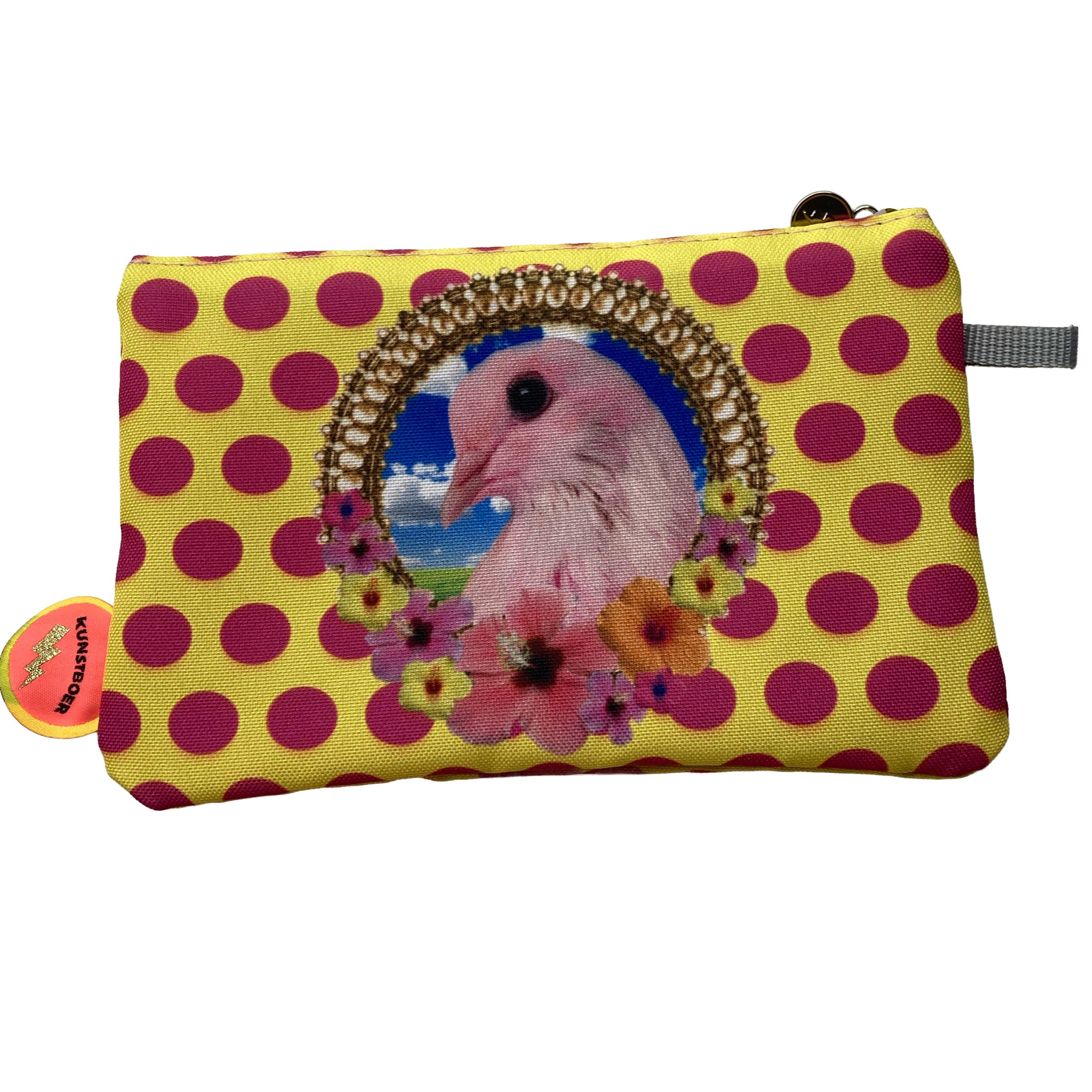 Etui - Roze vogel - Afbeelding 4