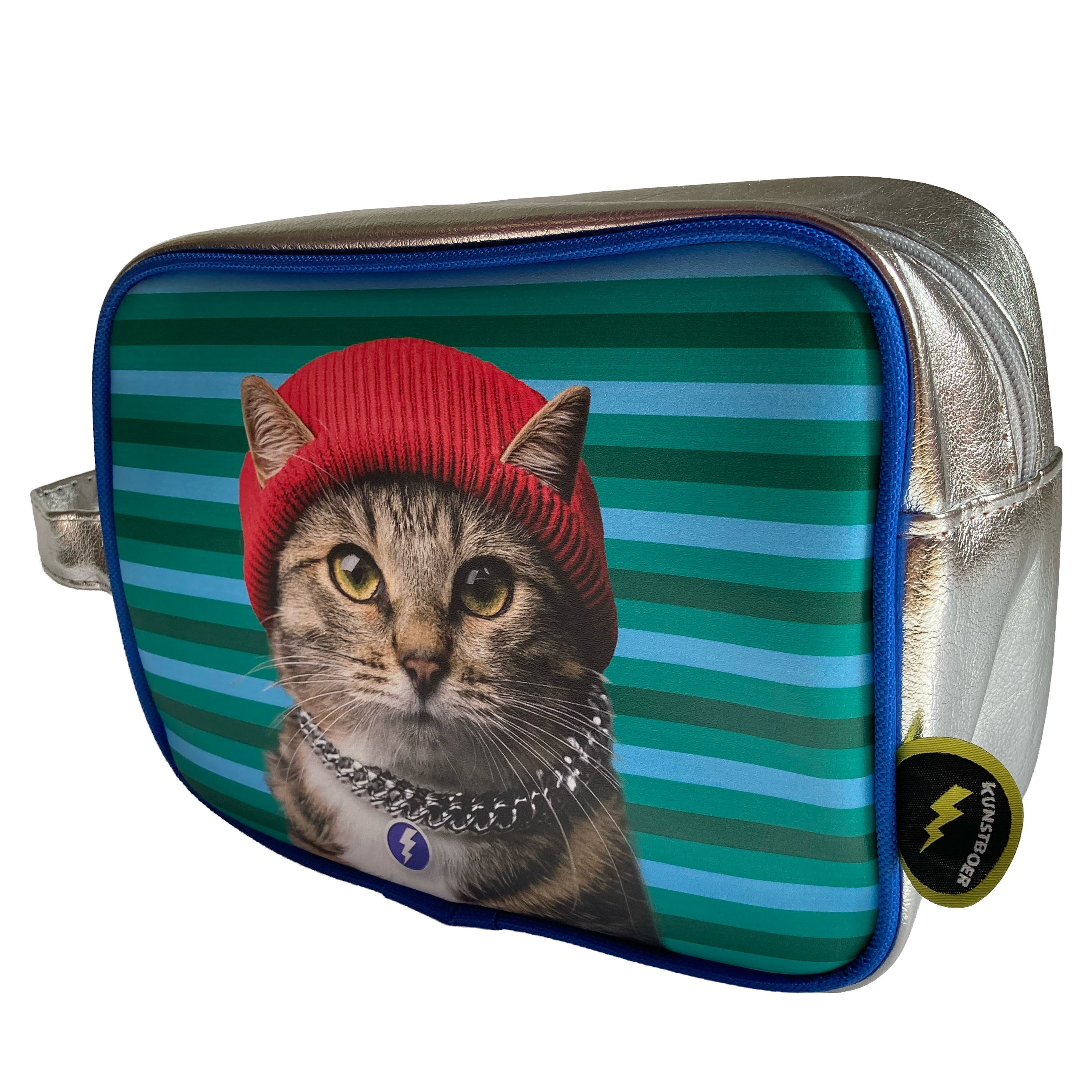 Toiletry bag Red hat cat - Image 2