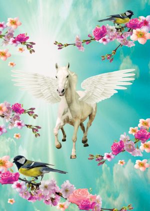POSTKARTE PEGASUS